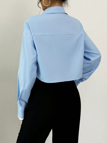 Women's Color Block Long Sleeve Shirt