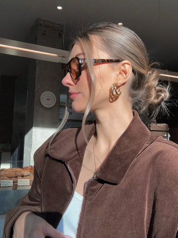 Women Corduroy 2 Pieces Set