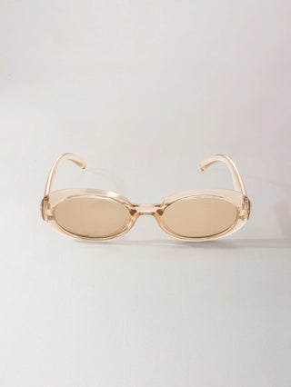 1 Pair Unisex Oval High-End Fashion Sunglasses