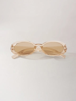 1 Pair Unisex Oval High-End Fashion Sunglasses