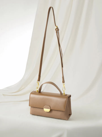 Color Block Shoulder Diagonal Crossbody Fashion Handbag