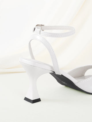 Square Toe High Heel Sandals