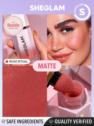 Color Bloom Liquid Blush Matte Finish-Love Cake Gel Cream Blush