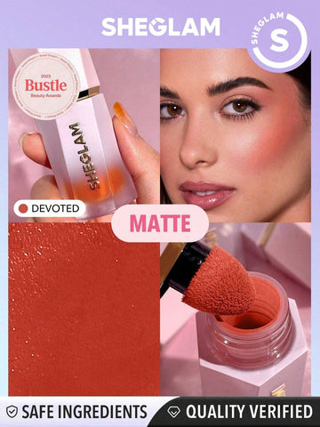 Color Bloom Liquid Blush Matte Finish-Love Cake Gel Cream Blush