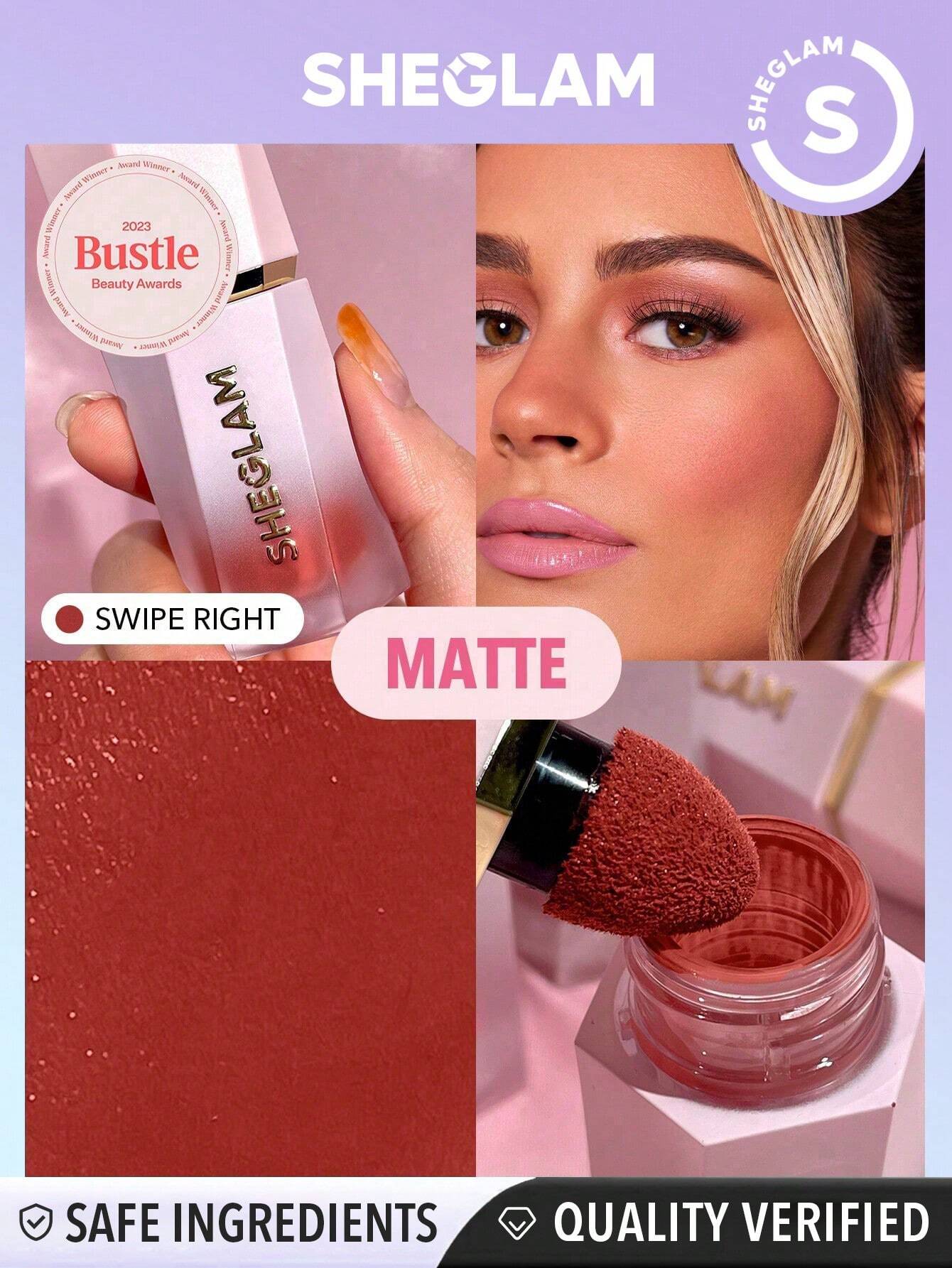 Color Bloom Liquid Blush Matte Finish-Love Cake Gel Cream Blush