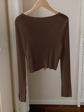 Women Casual Solid Color Long Sleeve Lightweight Cardigans