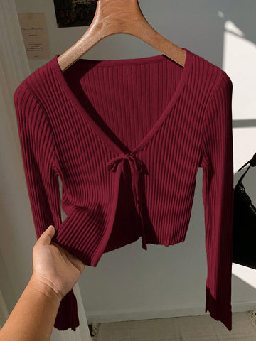 Women Casual Solid Color Long Sleeve Lightweight Cardigans