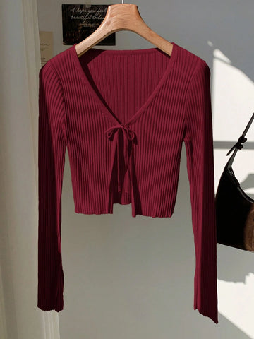 Women Casual Solid Color Long Sleeve Lightweight Cardigans