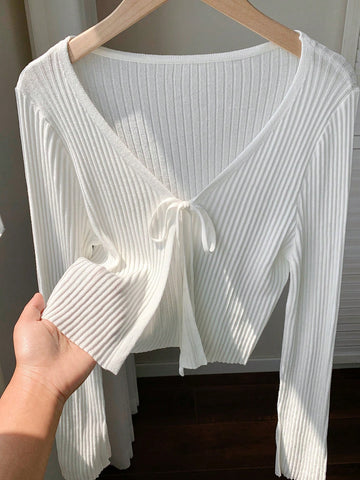 Women Casual Solid Color Long Sleeve Lightweight Cardigans