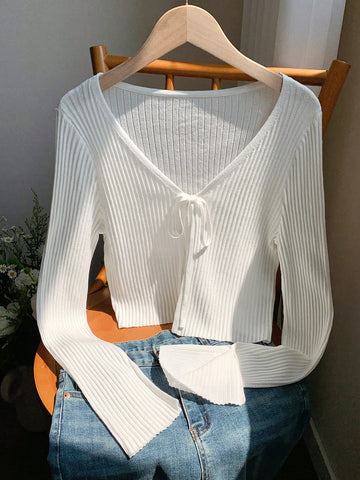 Women Casual Solid Color Long Sleeve Lightweight Cardigans