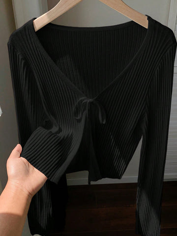 Women Casual Solid Color Long Sleeve Lightweight Cardigans