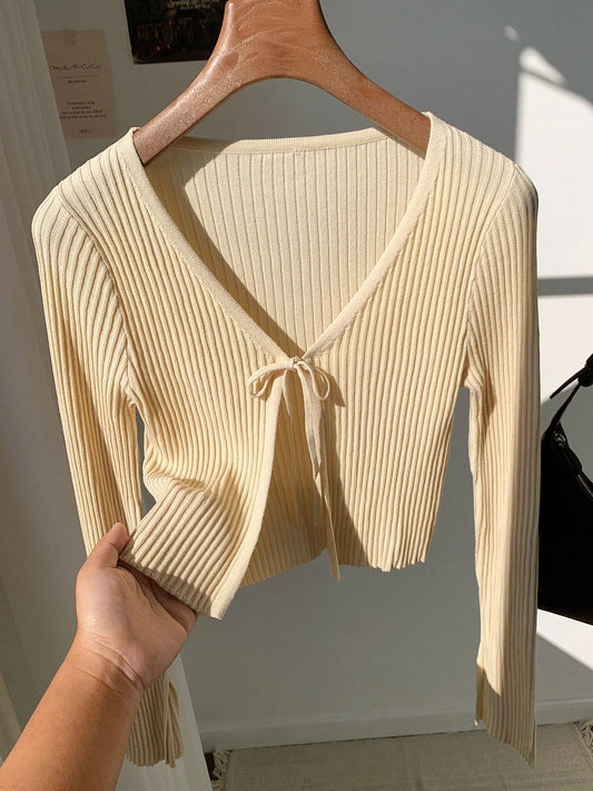 Women Casual Solid Color Long Sleeve Lightweight Cardigans