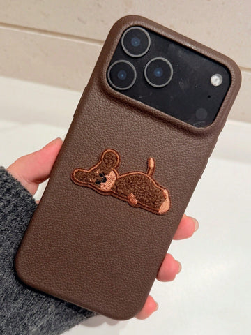 Dog Lying Down Fashion Phone Shockproof Case Compatible With IPhone