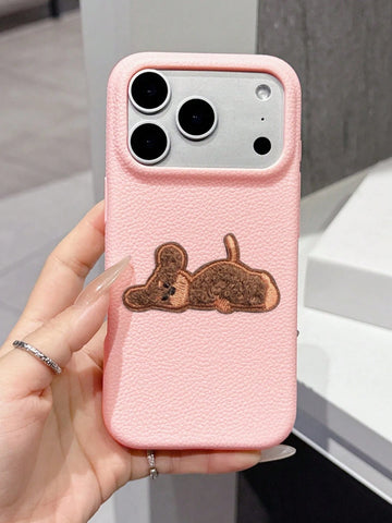 Dog Lying Down Fashion Phone Shockproof Case Compatible With IPhone