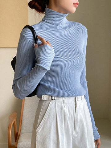Turtleneck Women Sweater