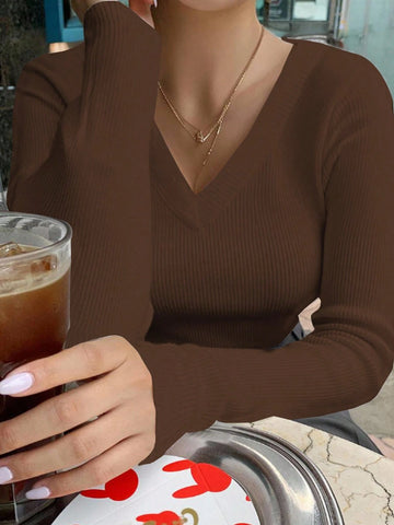 DAZY Casual Business Style Pullover Sweater