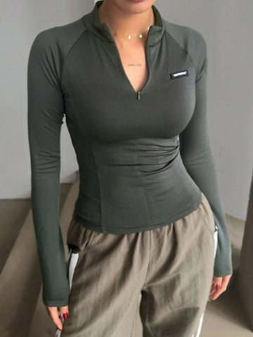 Women's Tight Fit Long Sleeve T-Shirt