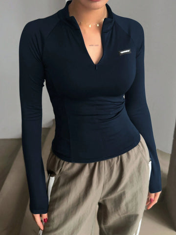 Women's Tight Fit Long Sleeve T-Shirt