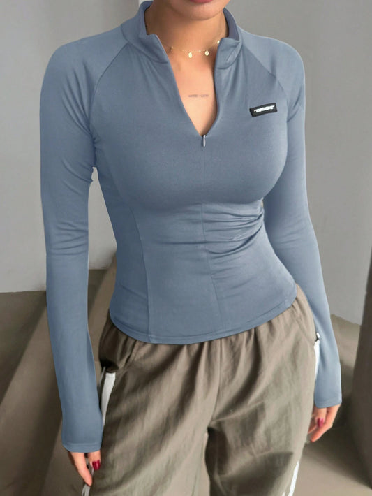 Women's Tight Fit Long Sleeve T-Shirt