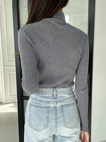 Turtleneck Women Sweater