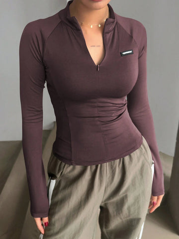 Women's Tight Fit Long Sleeve T-Shirt