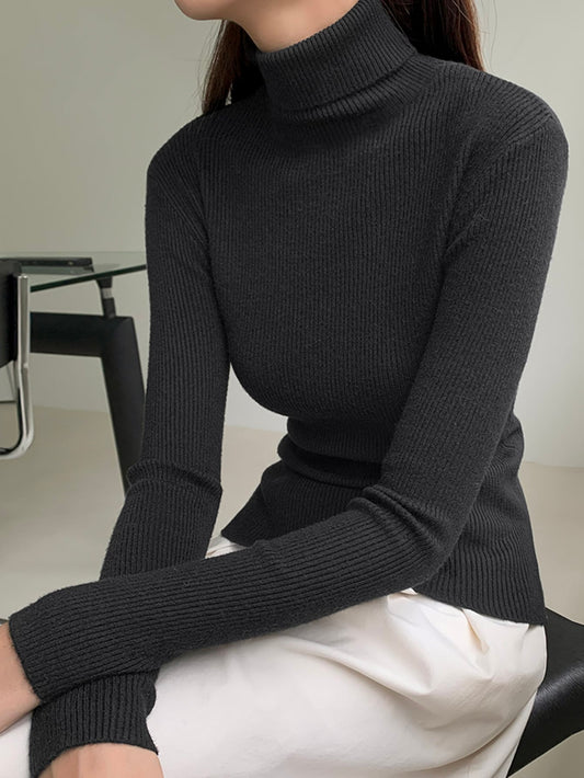 Turtleneck Women Sweater