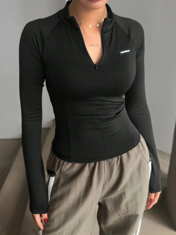 Women's Tight Fit Long Sleeve T-Shirt