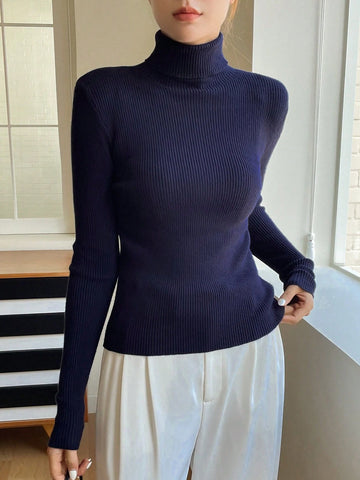 Turtleneck Women Sweater