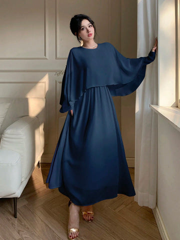 DAZY Women's Chiffon Midi Cocktail Dress