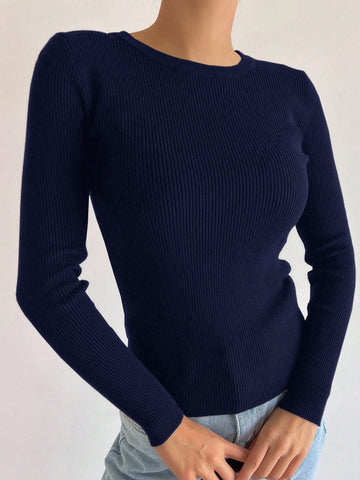Tight Knit Pullover Sweater