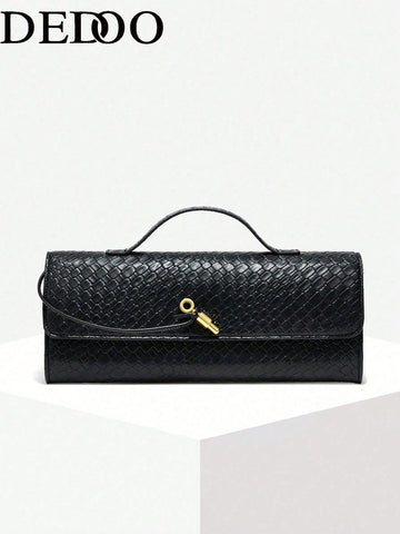 American Fashion Crocodile Embossed Handbag
