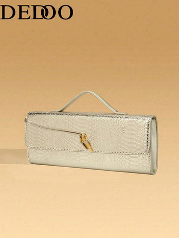 American Fashion Crocodile Embossed Handbag