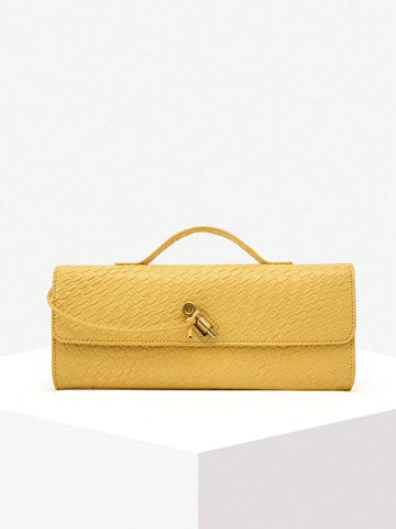 American Fashion Crocodile Embossed Handbag