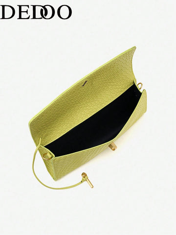 American Fashion Crocodile Embossed Handbag