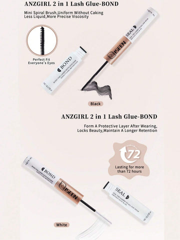 DlY Eyelash Extension Kit Individual Lashes Cluster D Curling, Lash Clusters With Lash Bond, Lash Remove And Seal And Lash Applicator Brush Tool