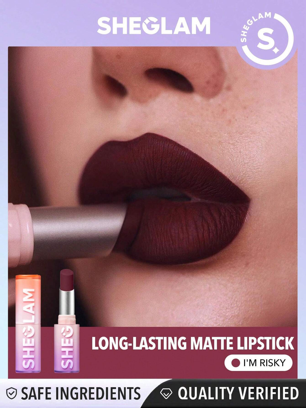 SHEGLAM Dynamatte Boom Long Lasting Matte Lipstick