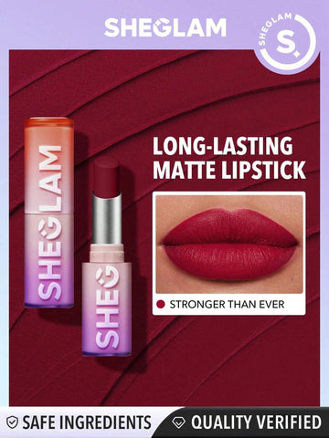 SHEGLAM Dynamatte Boom Long Lasting Matte Lipstick