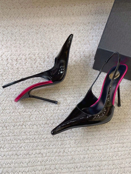 Super High Heel Pointed Toe Party Pumps