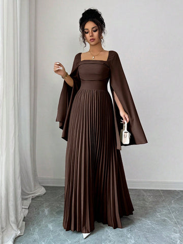 Fashionable Long Autumn Dress
