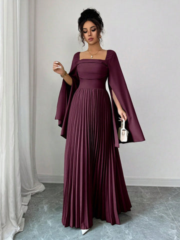 Fashionable Long Autumn Dress