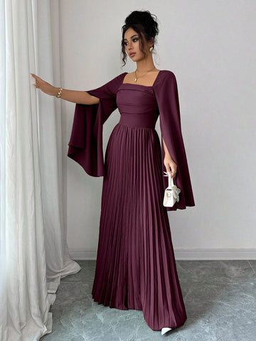 Fashionable Long Autumn Dress