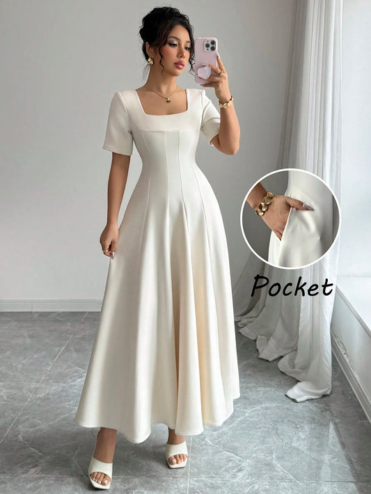 Elenzga Women's Elegant Dress