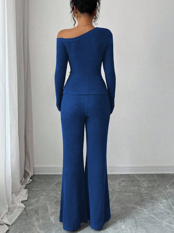 Elenzga Women's Fashion Casual 2-Piece Set