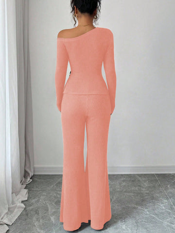 Elenzga Women's Fashion Casual 2-Piece Set