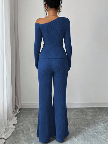 Elenzga Women's Fashion Casual 2-Piece Set