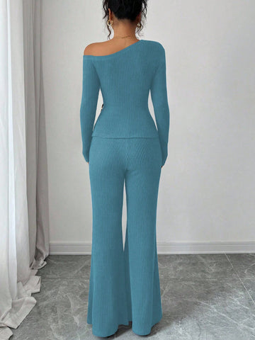 Elenzga Women's Fashion Casual 2-Piece Set