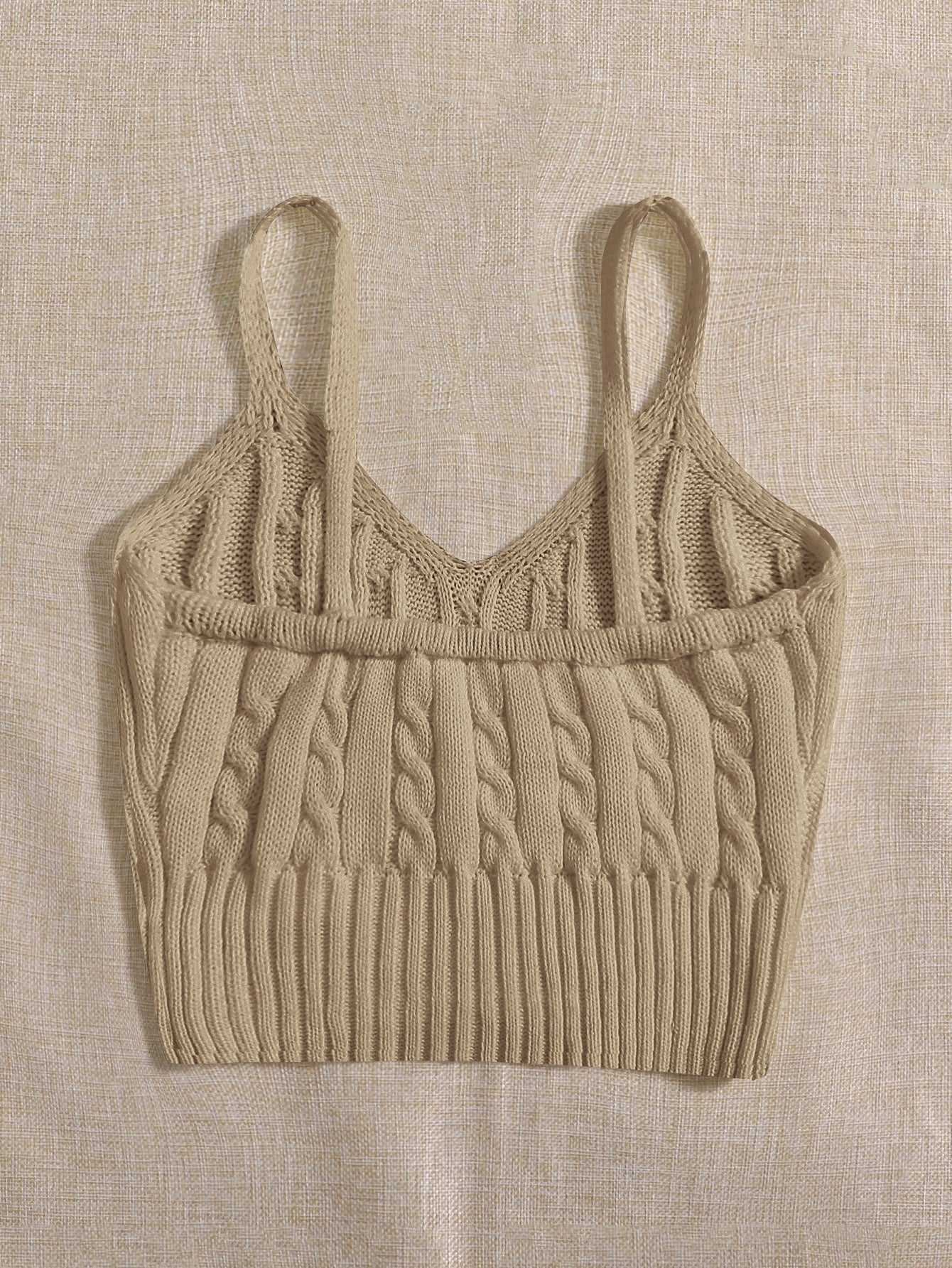 Essnce Cable Knit Cami Top