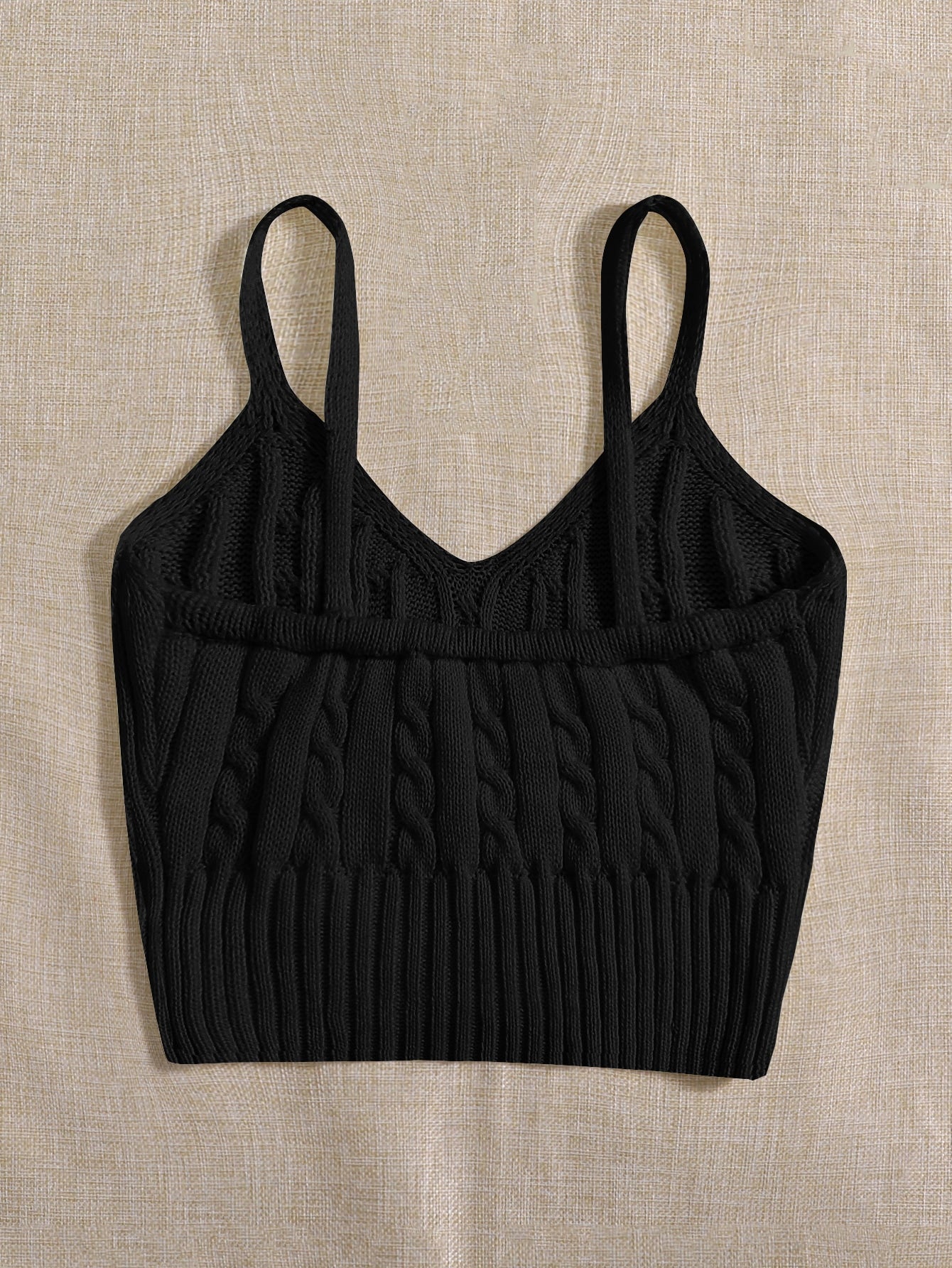 Essnce Cable Knit Cami Top