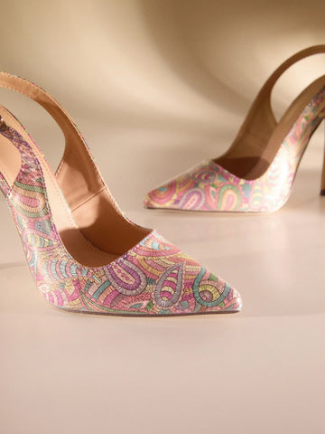 Sexy Fashionable Stiletto Heels With Pointed Toe, Thin Heel