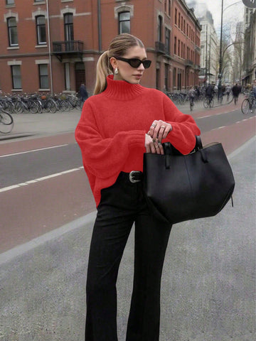 Simple Commuting Style Sweater